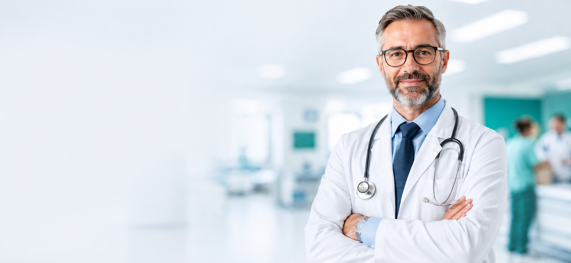 A specialist doctor at ABC Multispeciality Hospital